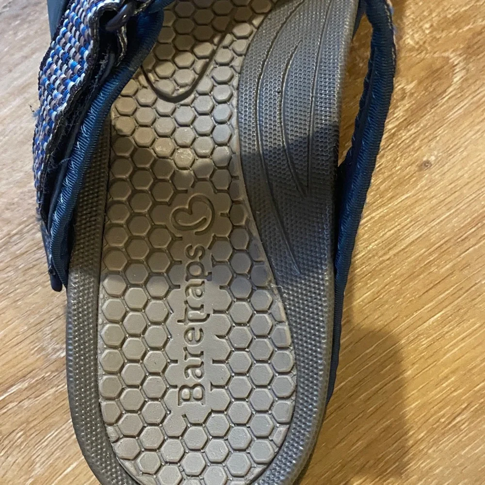 BareTraps Navy and Gray Women's Sandals - Picture 2 of 5